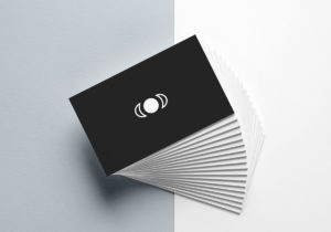 minimalistic business card design