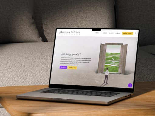 Website and Brand Identity for Psychotherapist Marzena Belniak