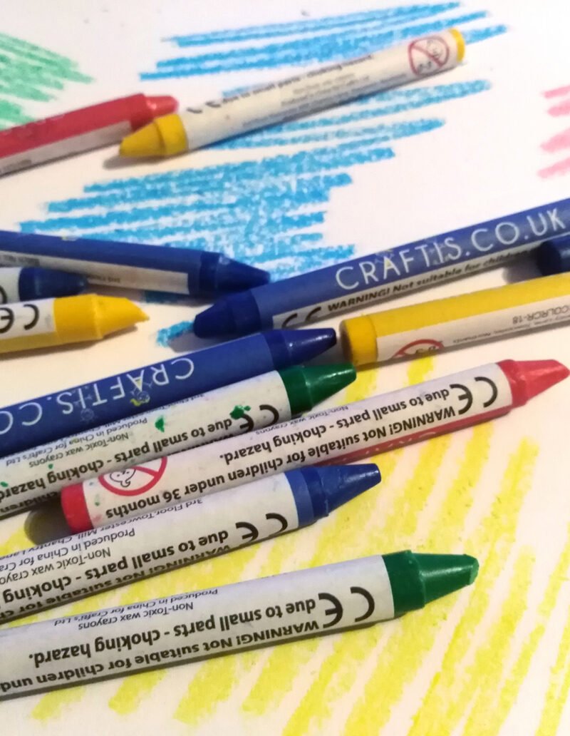 Crayons from Butlin's © Mira Maria Belniak