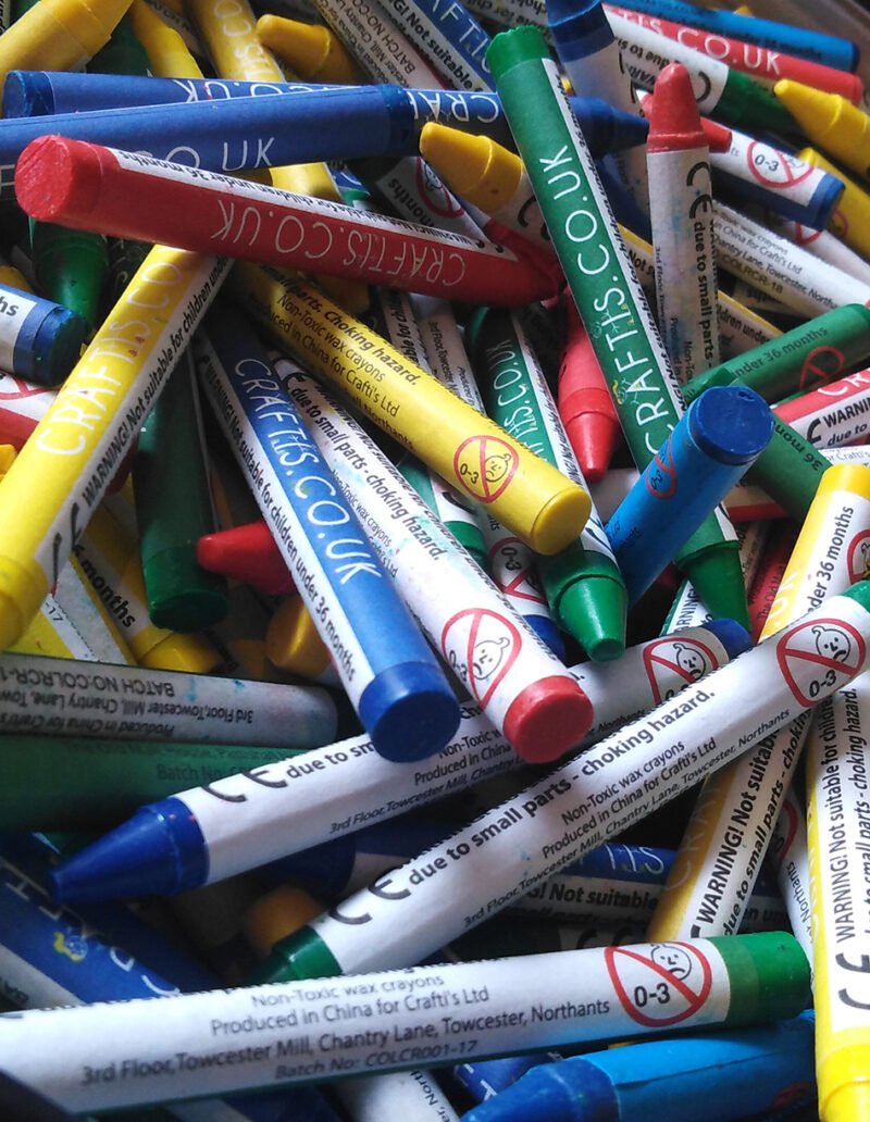 Crayons in boxes © Mira Maria Belniak