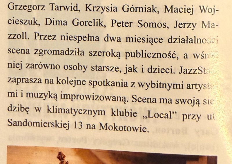 JazzState, Jazz Forum Magazine, 12.2017