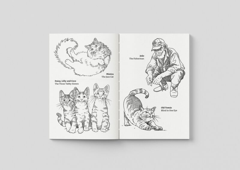 Martina & the Cats of Santa Maria © Mira Maria Belniak