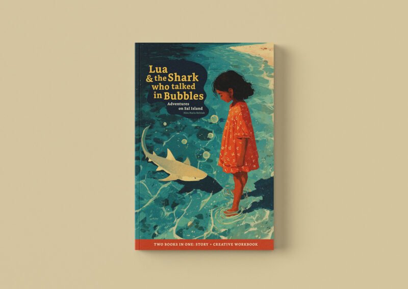 Lua and the Shark who talked in bubbles © Mira Maria Belniak